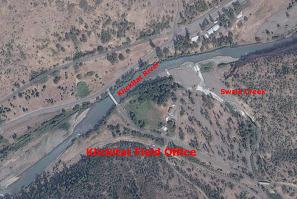 Klickitat Field Office and future location of Wahkiacus Facility